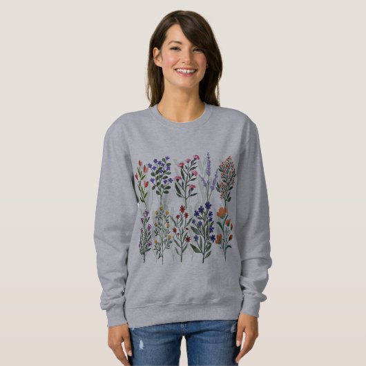 Vrouwen Wildflower T-shirt (Voorkant volledig)