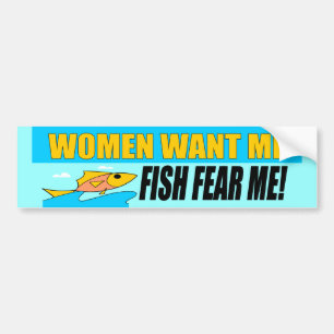 Vrouwen willen Bumpersticker
