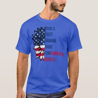 Vrouwen willen gewoon grondrechten hebben, hu t-shirt
