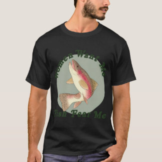Vrouwen willen mij, vissen vrezen mij t-shirt