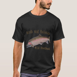 Vrouwen willen vis, ik ben bang voor mij t-shirt