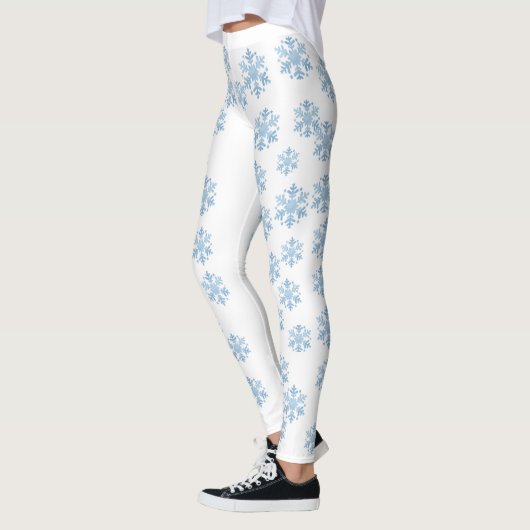 Vrouwen Winter Snowflake Leggings (Links)