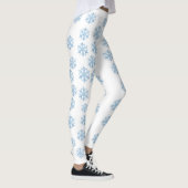 Vrouwen Winter Snowflake Leggings (Rechts)