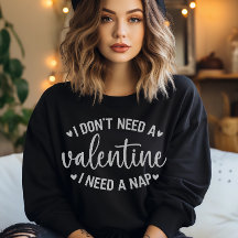Vrouwen Witte Galentine's Grappige Sweatshirt