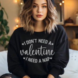 Vrouwen Witte Galentine's Grappige Sweatshirt