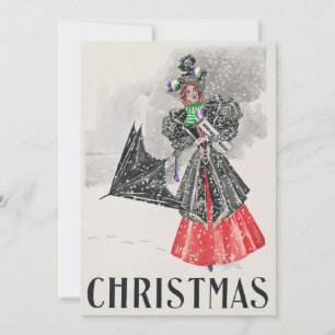 Vrouwen Won't Wheesht Kerst Kaart