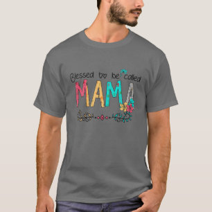 Vrouwen worden 'mama Happy Moederdag' genoemd T-shirt
