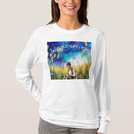 Vrouwen Wordsmith Tshirt (Voorkant)