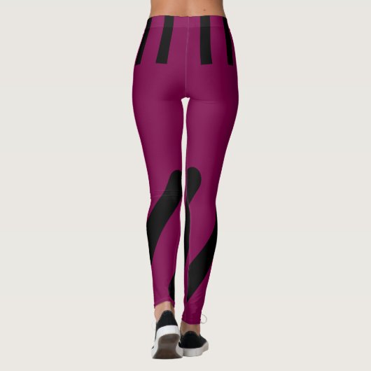 Vrouwen workout leggings (Achterkant)