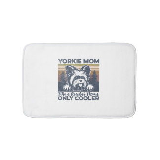 Vrouwen Yorkie Mom _Yorkshire Mama Dog Moederdag Badmat