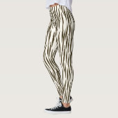 Vrouwen Zebra Print Leggings (Links)