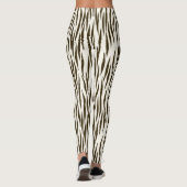 Vrouwen Zebra Print Leggings (Achterkant)