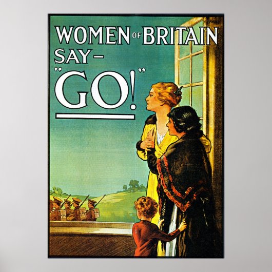 Vrouwen zeggen: ga! -Poster Poster (Voorkant)