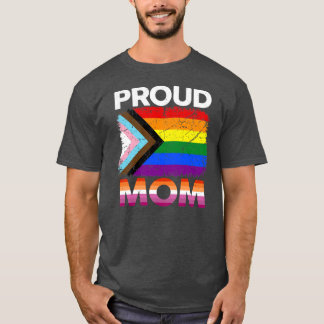 Vrouwen zetten moeder Transgender Pride Lesbische  T-shirt