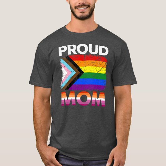 Vrouwen zetten moeder Transgender Pride Lesbische  T-shirt (Voorkant)