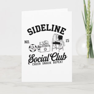 Vrouwen Zijlijn Sociale Club Voetbal Moeder Wedstr Kaart