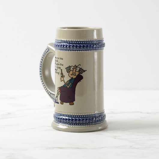 Vrouwen zijn als engelen bierpul (Voorkant links)