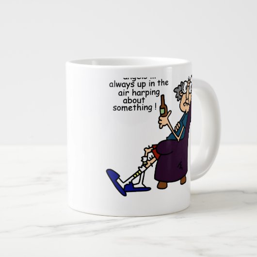 Vrouwen zijn als engelen grote koffiekop (Voorkant rechts)