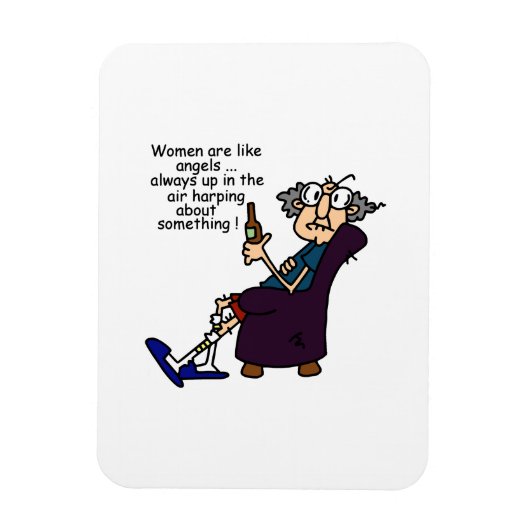 Vrouwen zijn als engelen magneet (Verticaal)