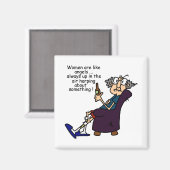 Vrouwen zijn als engelen magneet (Voorkant / Achterkant)