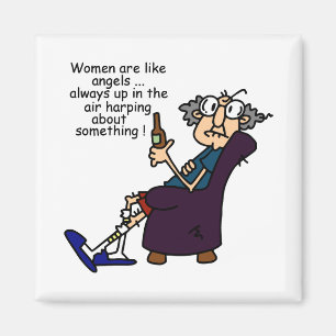 Vrouwen zijn als engelen magneet