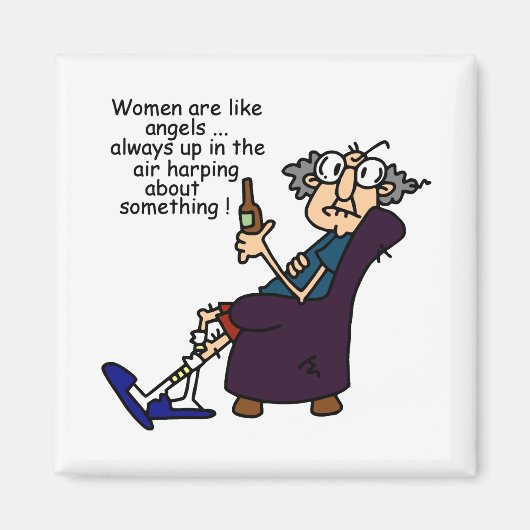 Vrouwen zijn als engelen magneet (Voorkant)