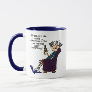 Vrouwen zijn als engelen mok