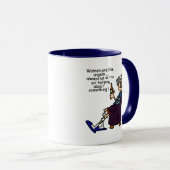 Vrouwen zijn als engelen mok (Voorkant rechts)