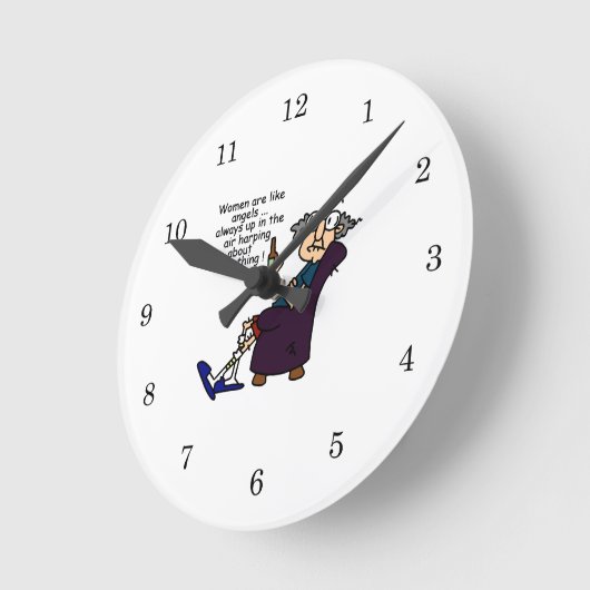 Vrouwen zijn als engelen ronde klok (Hoek)