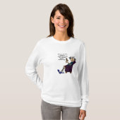 Vrouwen zijn als engelen t-shirt (Voorkant volledig)