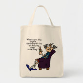 Vrouwen zijn als engelen tote bag (Voorkant)
