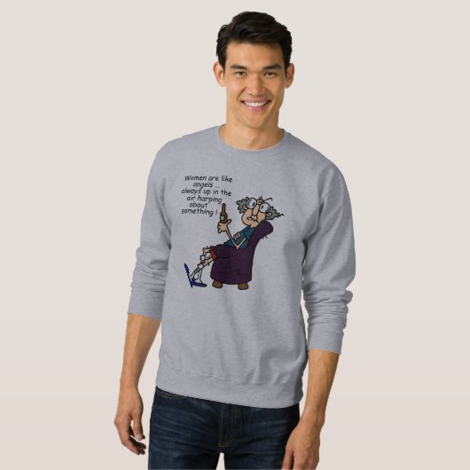 Vrouwen zijn als engelen trui (Voorkant volledig)