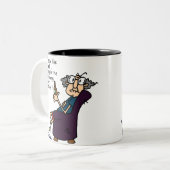 Vrouwen zijn als engelen tweekleurige koffiemok (Voorkant links)