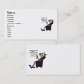 Vrouwen zijn als engelen visitekaartje (Voorkant / Achterkant)