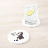 Vrouwen zijn als engelen zandsteen onderzetter (Zijkant)