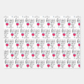 Vrouwen zijn als wijnpakjes van 50e verjaardag inpakpapier vel (Voorkant 2)