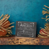 Vrouwen zijn Angels-A gesimuleerd karton Fotoplaat (Zijkant)