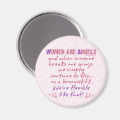 Vrouwen zijn Angels Magneet (Voorkant / Achterkant)