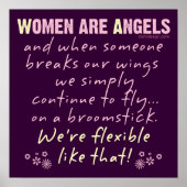 Vrouwen zijn Angels Poster (Voorkant)