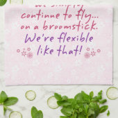 Vrouwen zijn Angels Theedoek (Gevouwen)