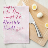 Vrouwen zijn Angels Theedoek (Quarter Fold)