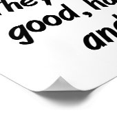 Vrouwen zijn Bacon Funny Poster (Hoek)