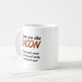 Vrouwen zijn Bacon Grappige Mok (Voorkant links)