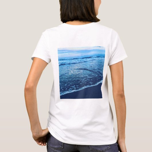 Vrouwen zijn de basis van de shirt oceaan. (Achterkant)