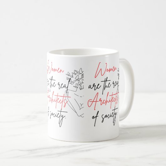 Vrouwen zijn de echte Mok van architecten (Voorkant rechts)