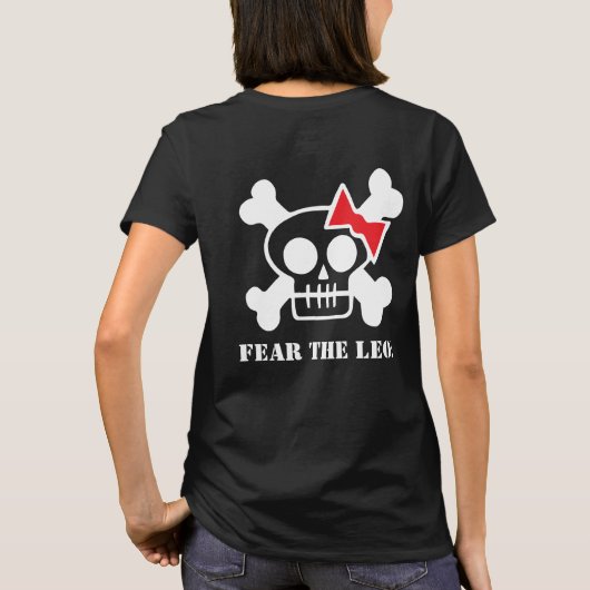 Vrouwen zijn de LEO. Tee Shirt (Achterkant)
