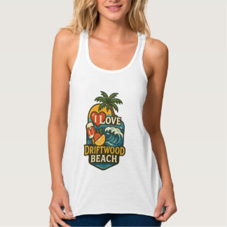 Vrouwen zijn dol op Driftwood Beach Tanktop