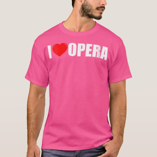 Vrouwen zijn dol op opera-zangeres t-shirt (Voorkant)