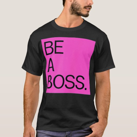 Vrouwen zijn een BOSS T-shirt (Voorkant)