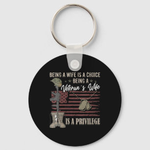 Vrouwen zijn een vrouw is een keuze als een vetera sleutelhanger